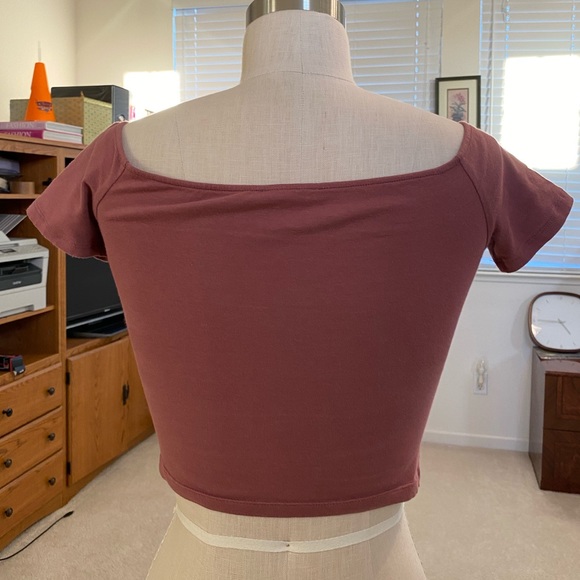 Lace up front crop top - Picture 2 of 2